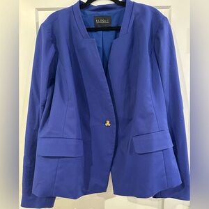 Eloquii Royal Blue Suit Jacket Women’s size 26 Preloved
